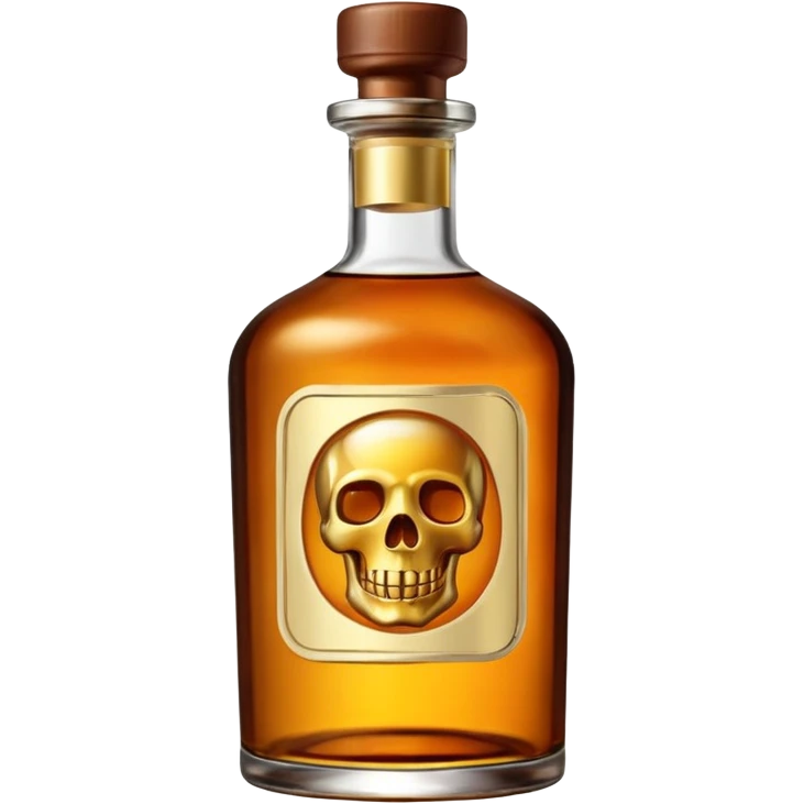 rum bottle emoji
