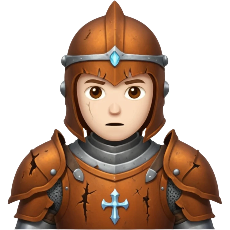 Rusty armor knight – Cracks, cursed aura






 emoji