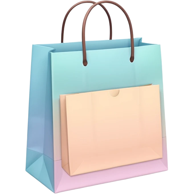 aesthetic shopping bag emoji