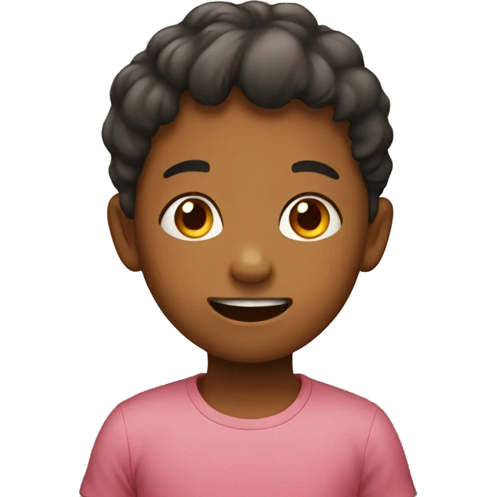 child speaking two languages emoji