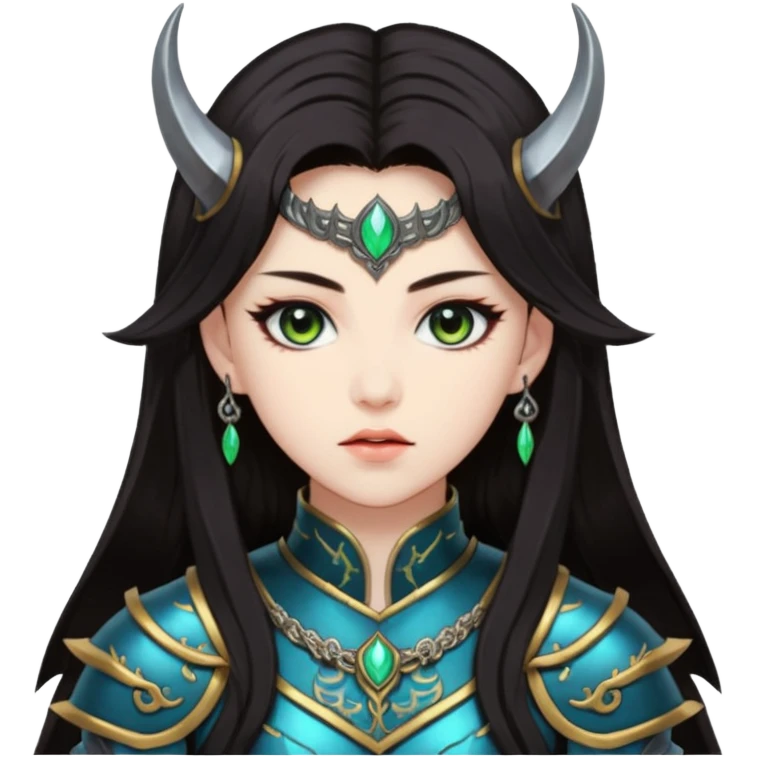 Rumi from K-pop demon hunters emoji