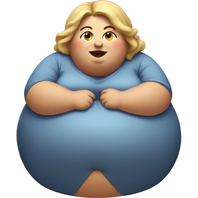 Fat lady emoji