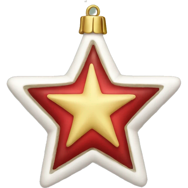 christmas decoration star emoji