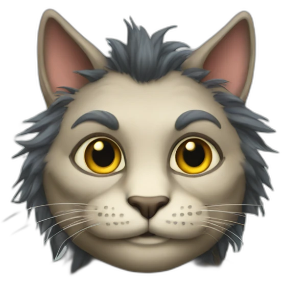 Cat troll emoji