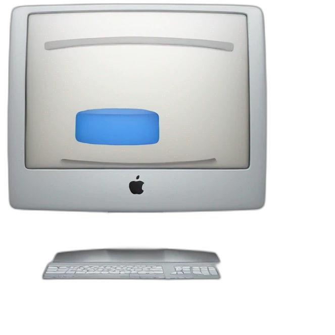 Apple monitor emoji