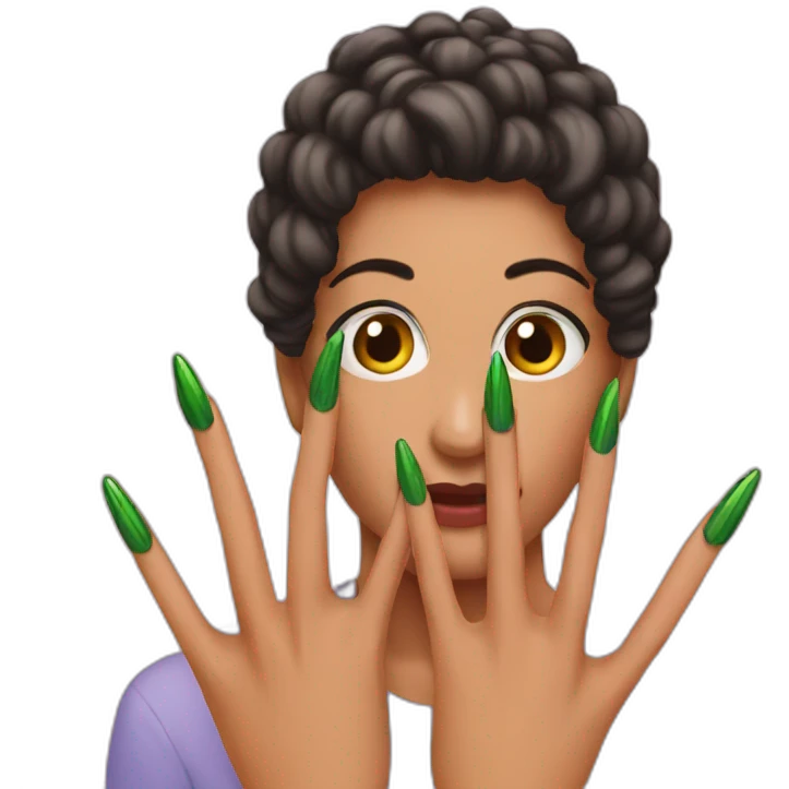 Long nails emoji