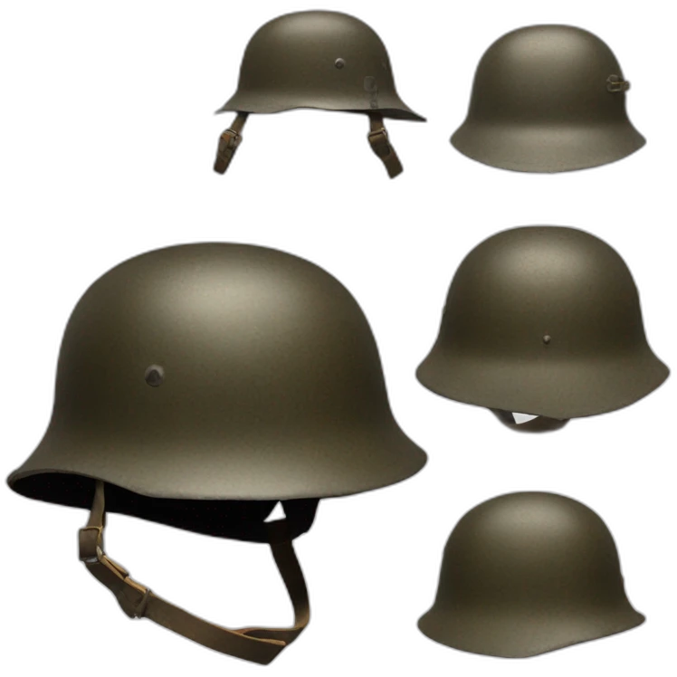 m18 ww1 german helmet emoji