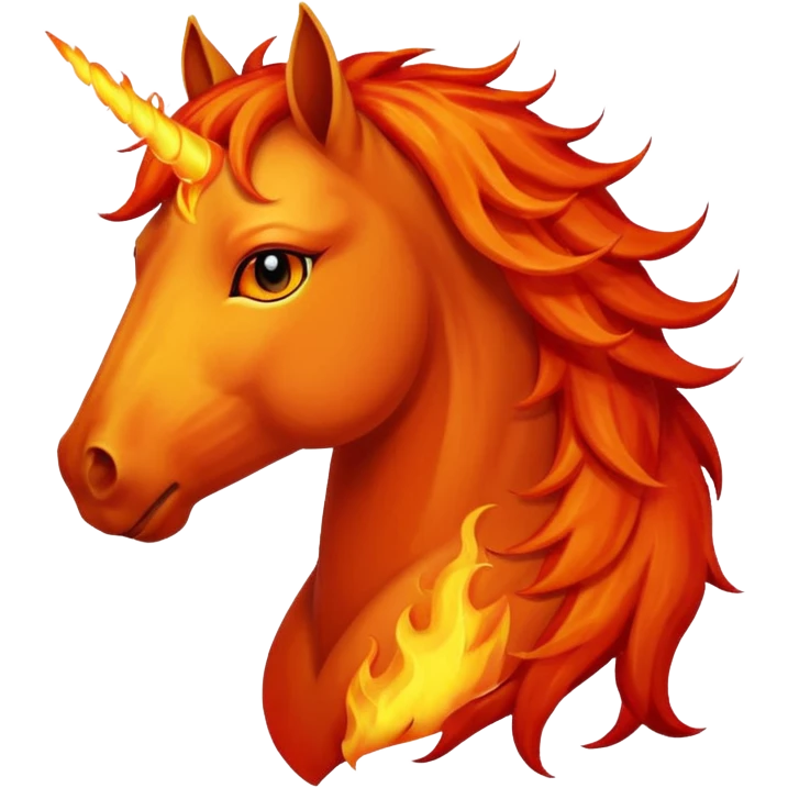 fire horse emoji