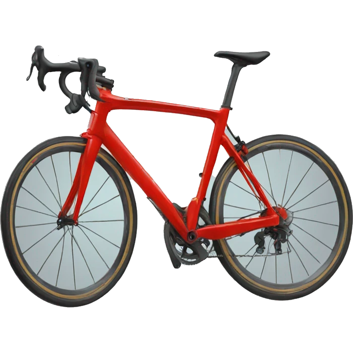 red road bike emoji
