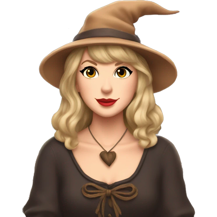 Taylor Swift's Cozy Witch Cottagecore Aesthetic emoji