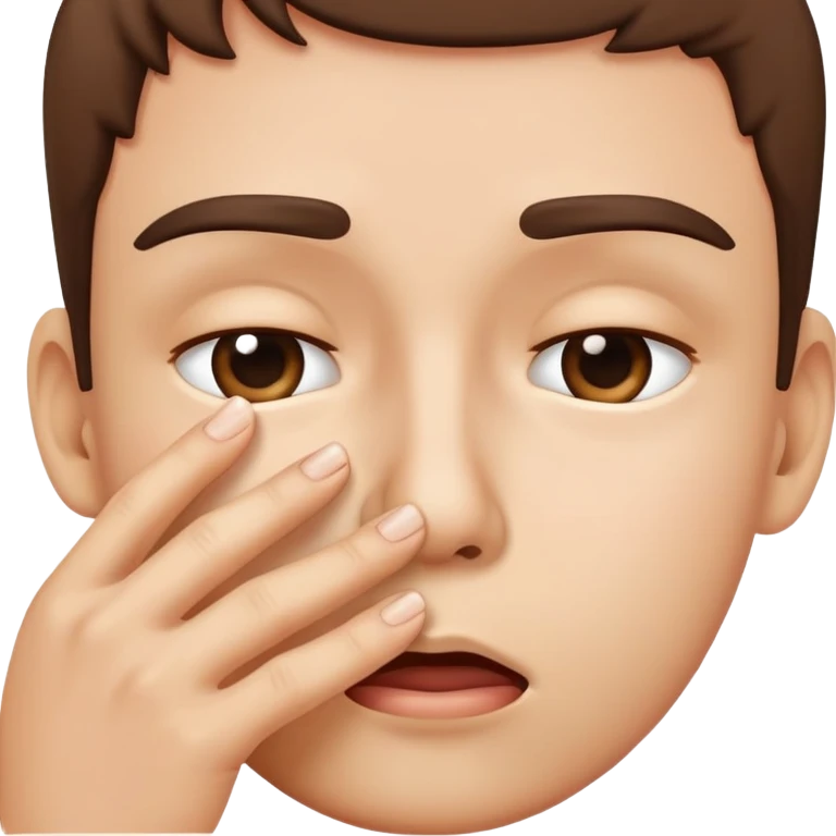 sniffing fingers emoji