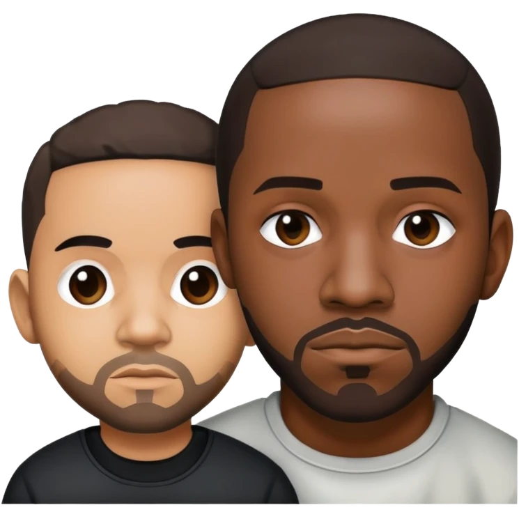Kendrick Lamar arresting Drake emoji