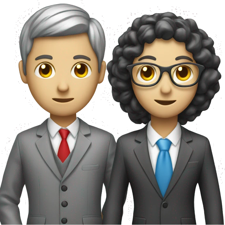 tax and accounting with clothes of a mind emoji