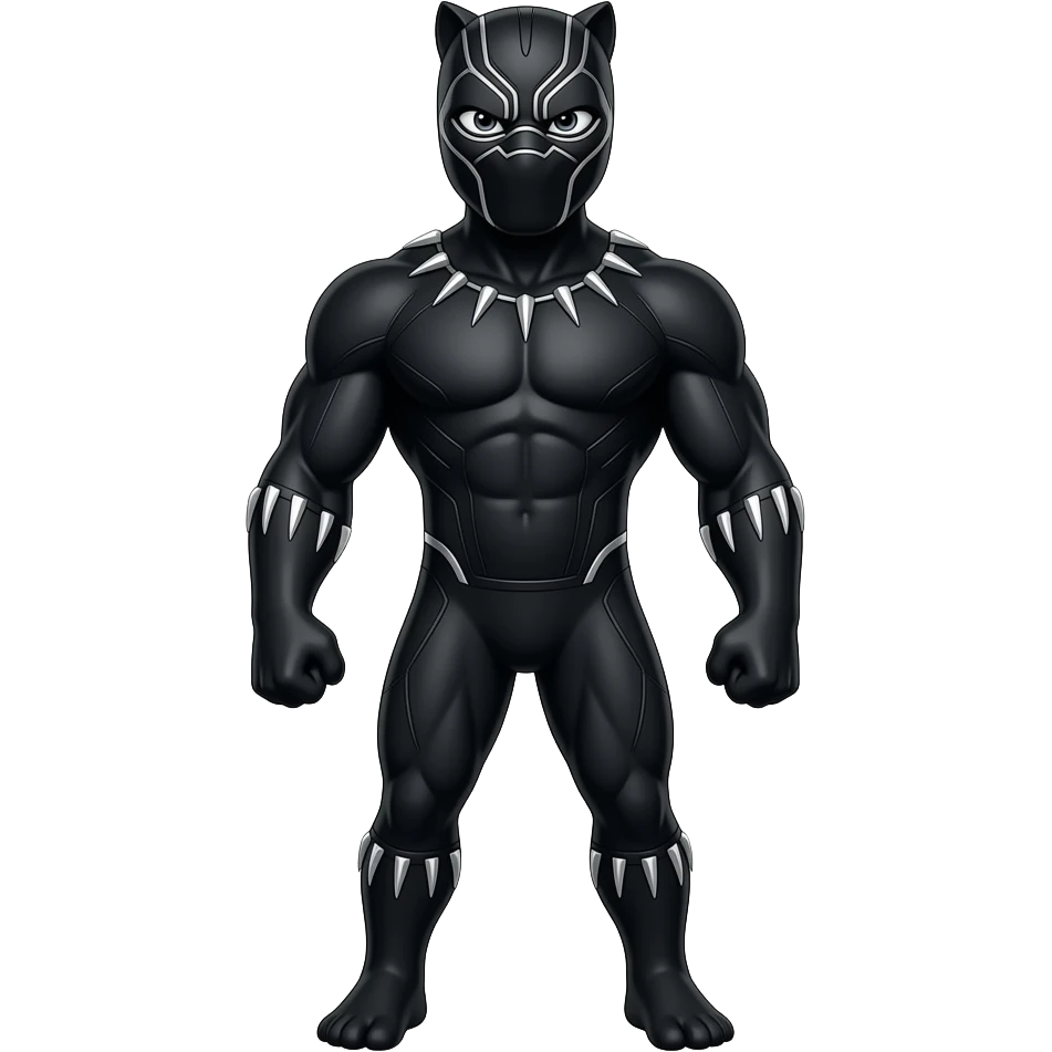 Panthère noire emoji