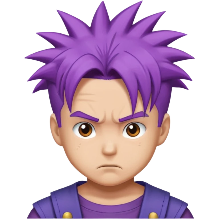 Trunks from dragon ball emoji