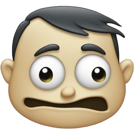 sad trollface head  emoji