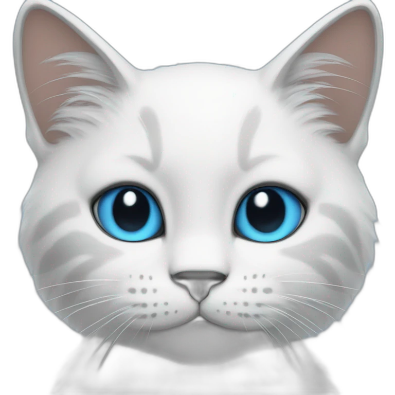 blue smurf cat emoji
