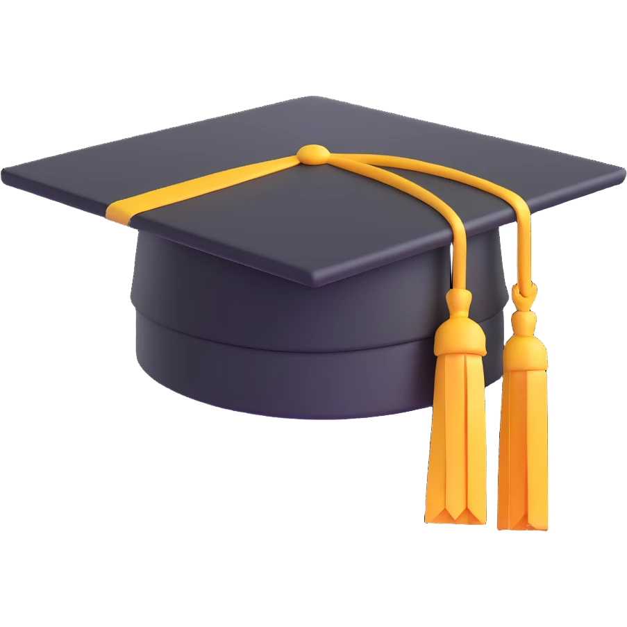 graduation cap emoji