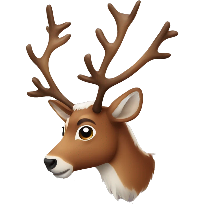 Reindeer emoji