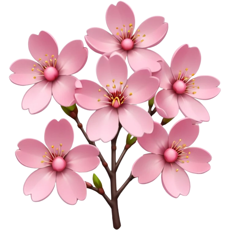 cherry blossom emoji