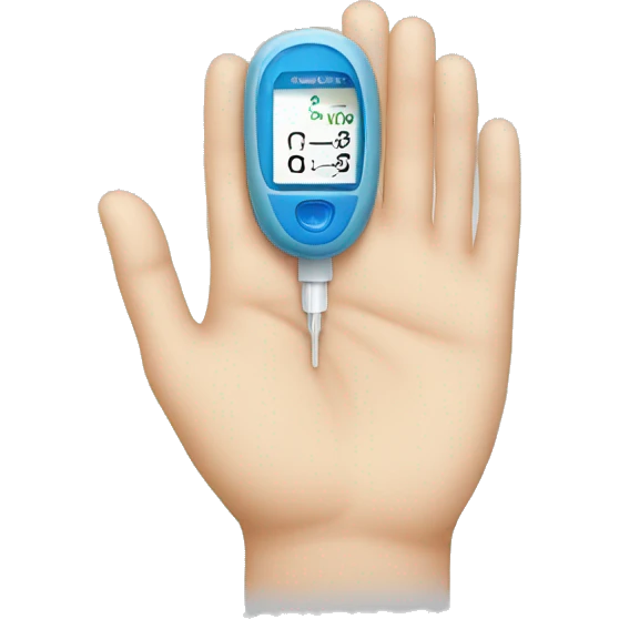 diabetes test  emoji