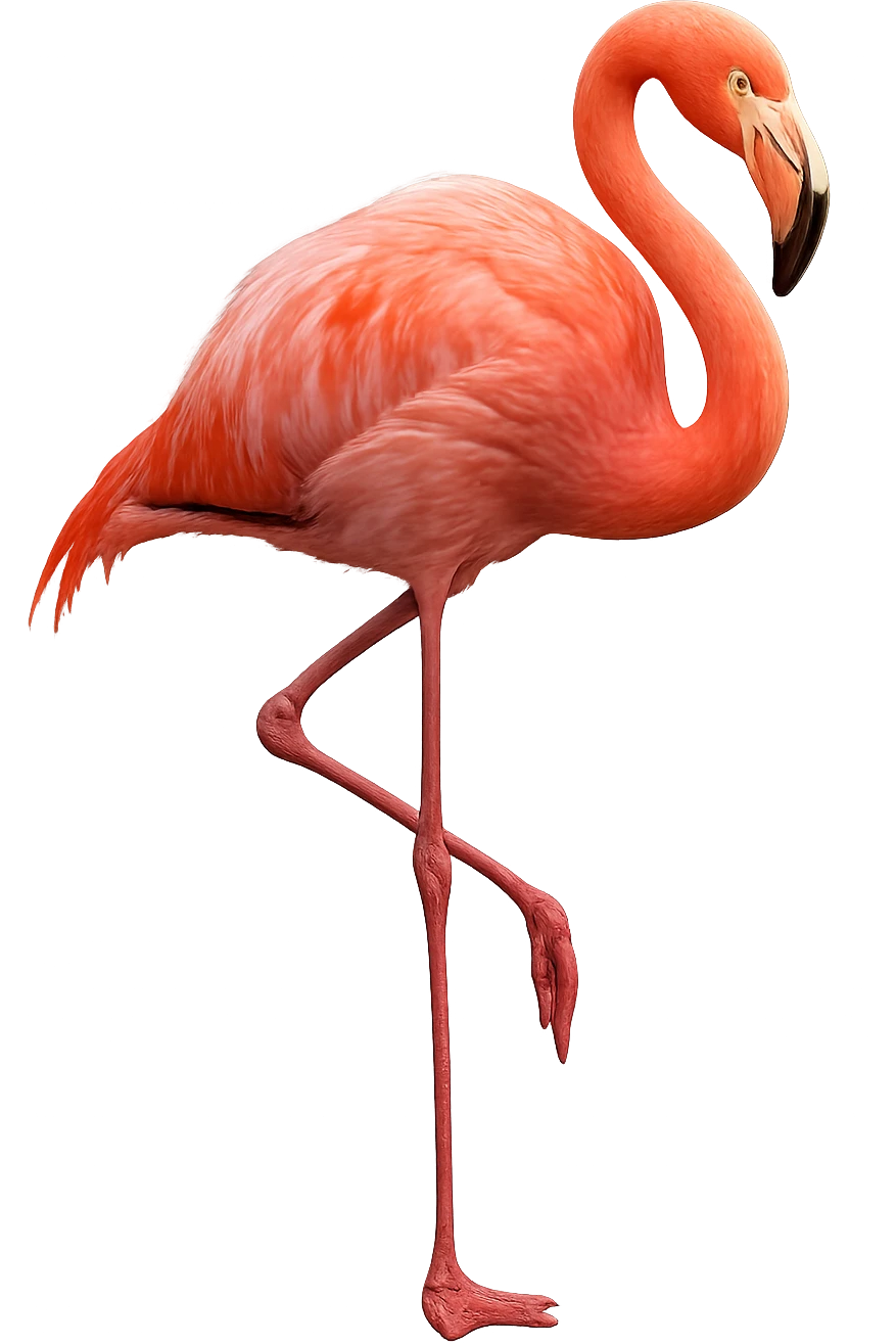 pink flamingo emoji