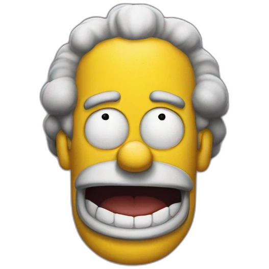 Homer clown emoji