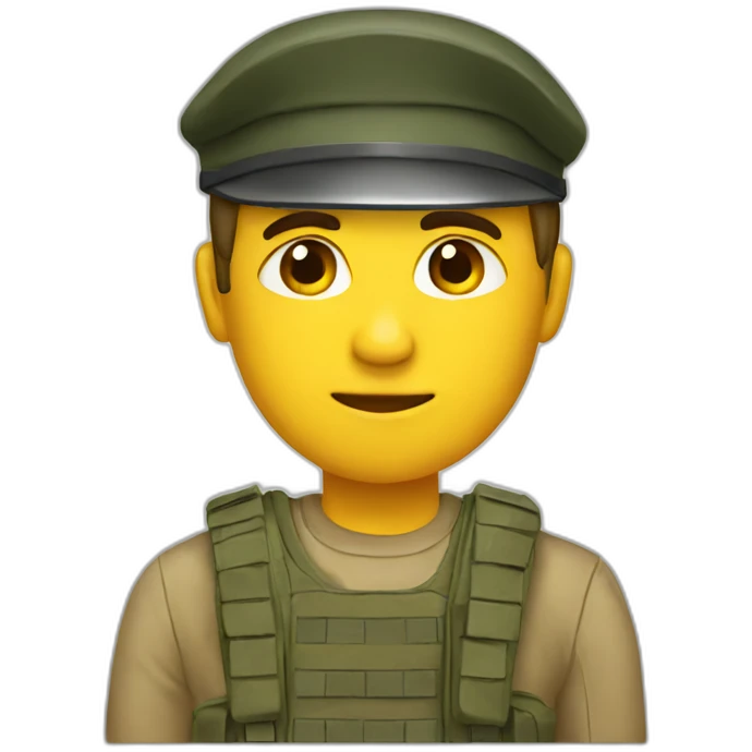 Soldier emoji