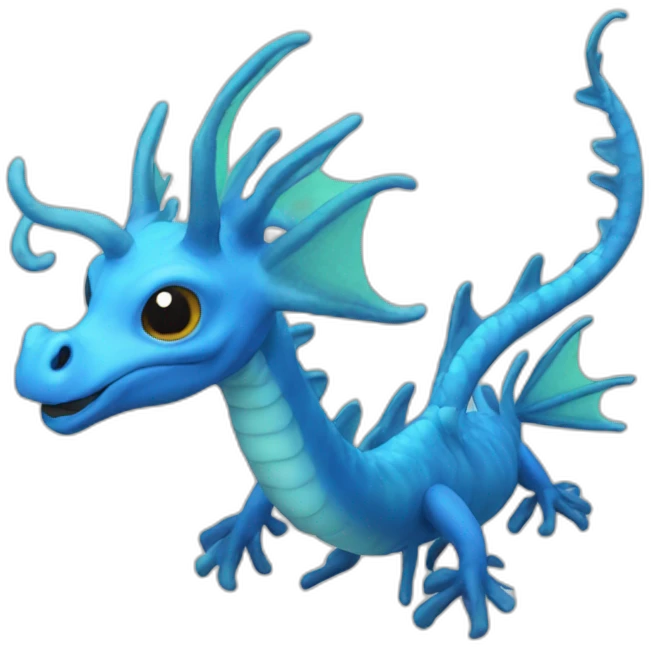 blue leafy sea dragon emoji