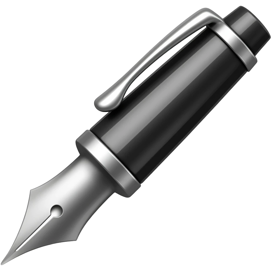 Write KAS WITH PEN SYMBOL emoji