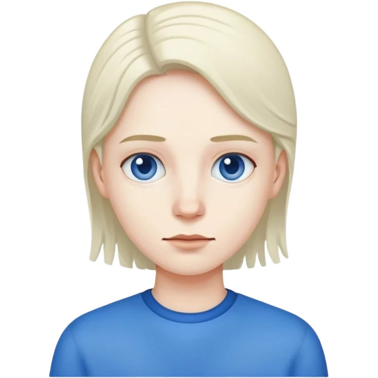 stalker in blue emoji
