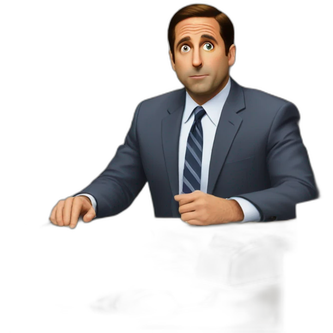 michael scott office emoji
