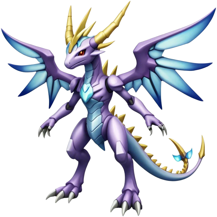  Cool Cute Edgy Shiny Godly Ethereal Digimon-Genesect-Arceus-Dialga-Reptile full body emoji