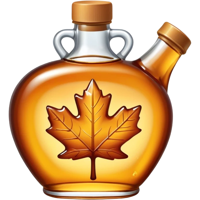 Maple syrup emoji