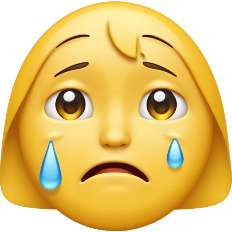 A crying emoji emoji