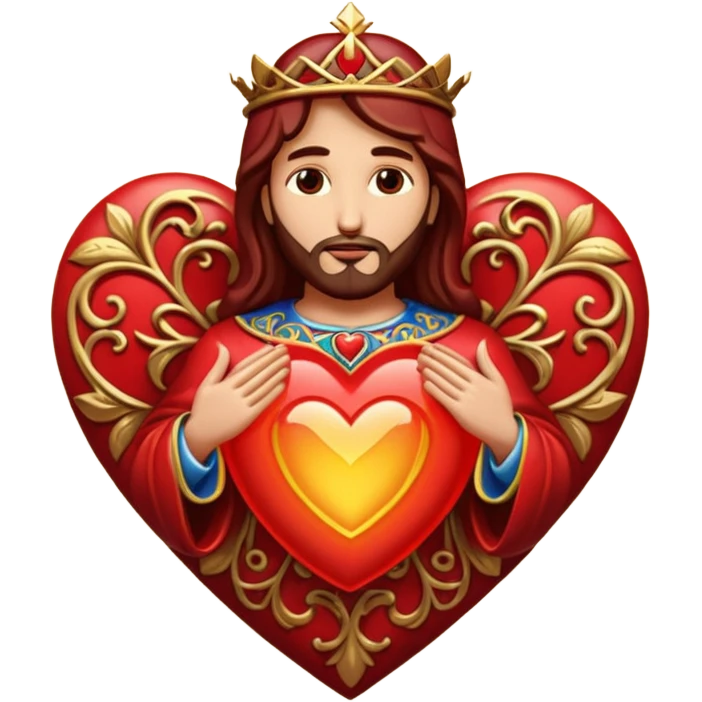 sagrado corazón de Jesús  emoji