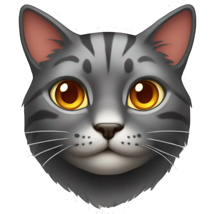 Gato Com Fogo Nos Olhos emoji