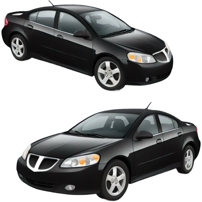 Black 2006 Pontiac g6 emoji