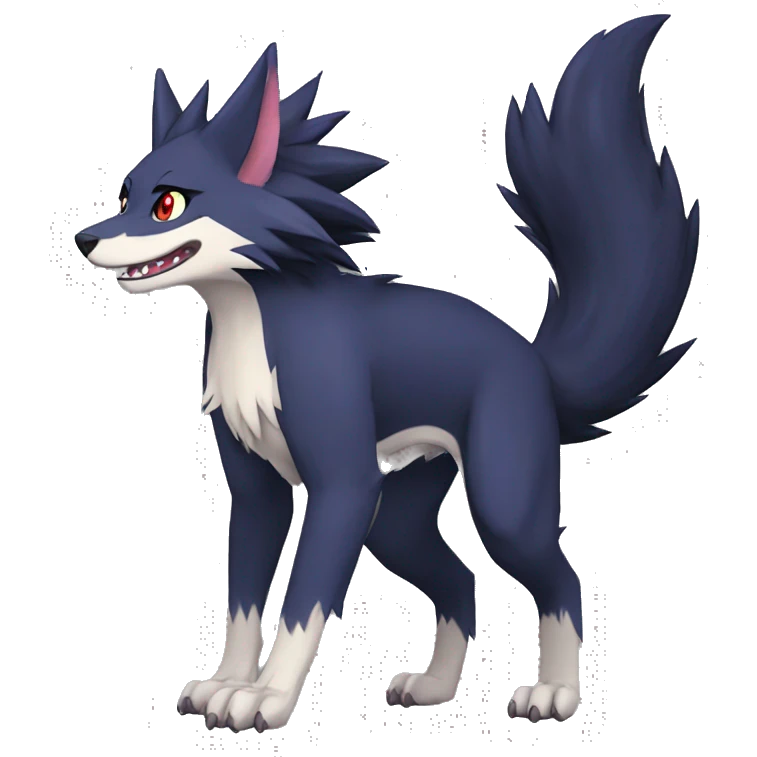 Nargacuga-Sergal-Zorua full body emoji