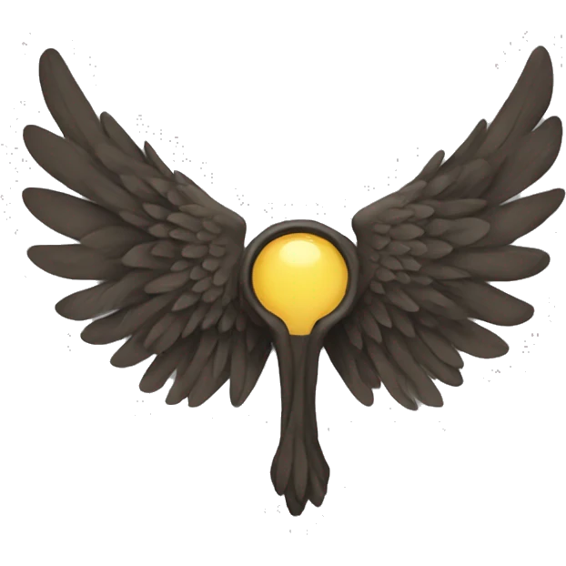 Two wings emoji