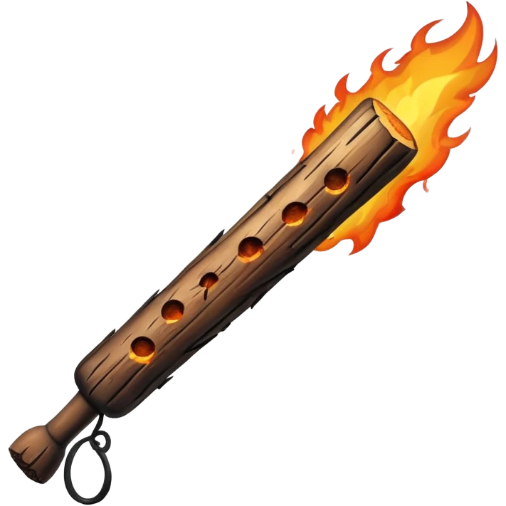wood fire stick  emoji