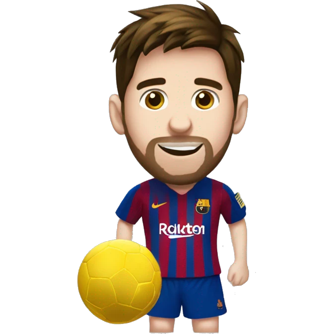 Messi balón de oro  emoji