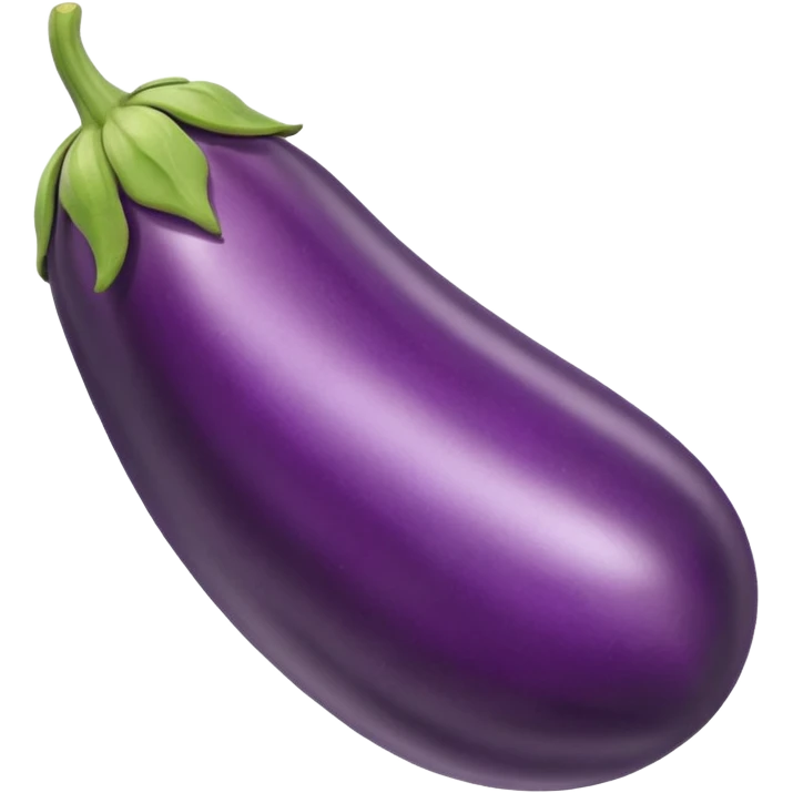 Sticky eggplant emoji