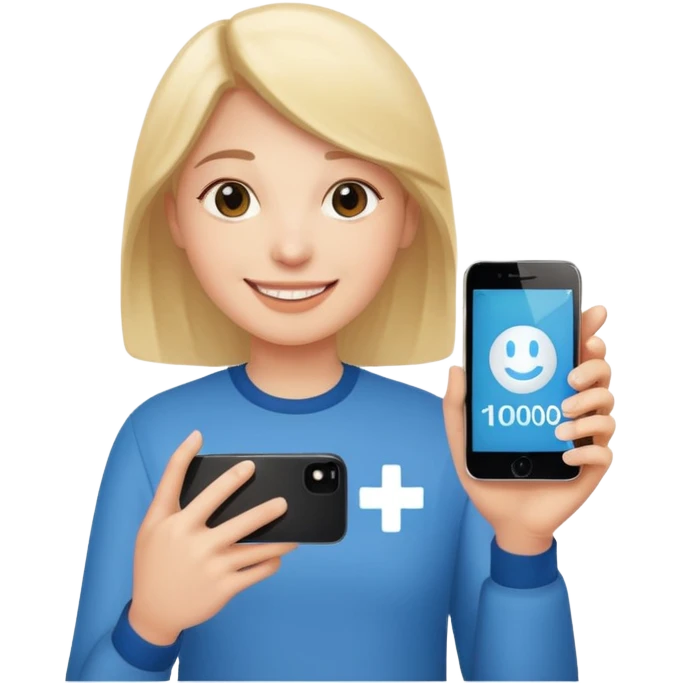 +1000 followers emoji