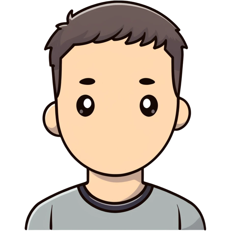 casual portrait of a man emoji