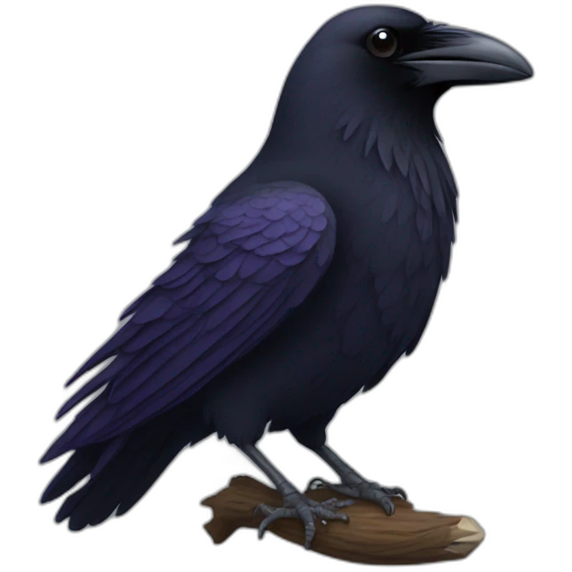 Raven emoji