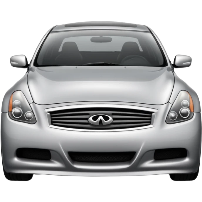 Infiniti G35 front view  emoji