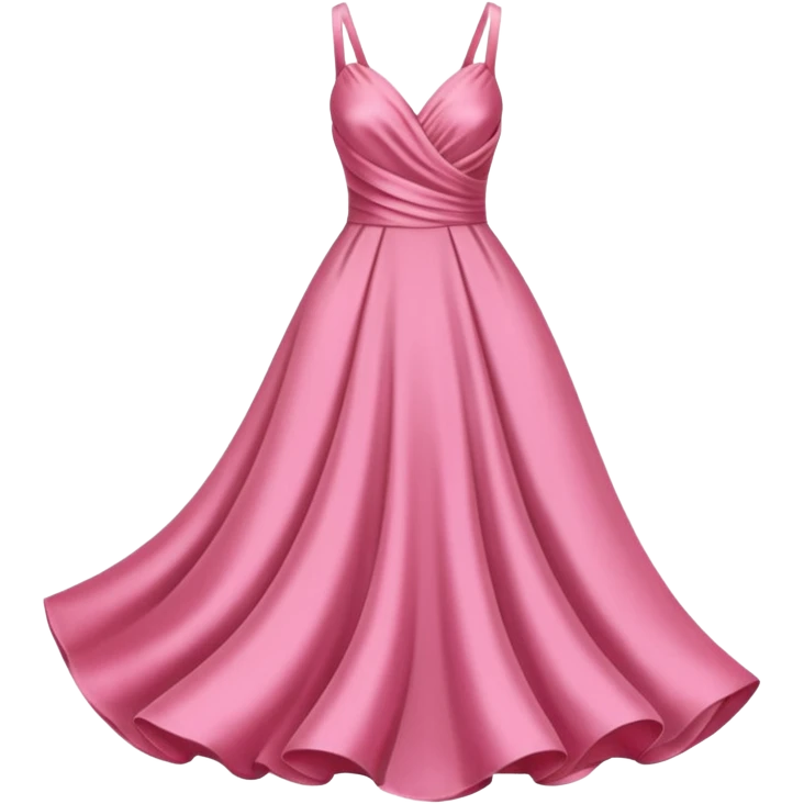 Pink dress emoji