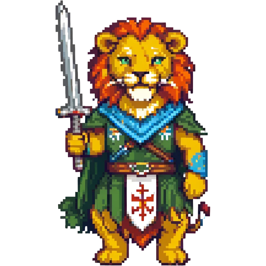 Persian flag with a lion holding a sword emoji