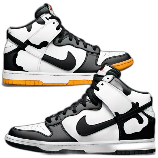 Nike panda dunks emoji